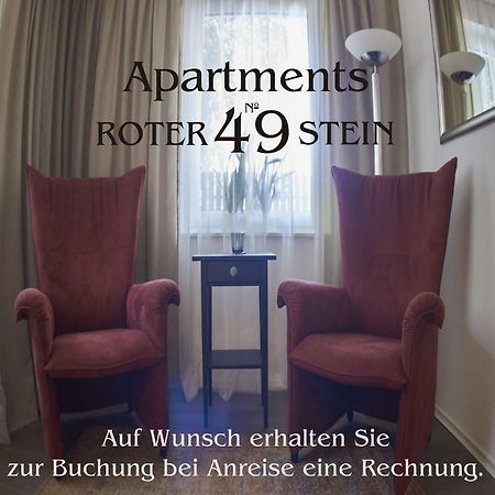Apartment Am Roten Stein Erfurt Exterior photo